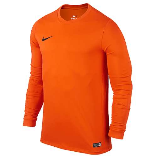Maillot manches longues orange Dry