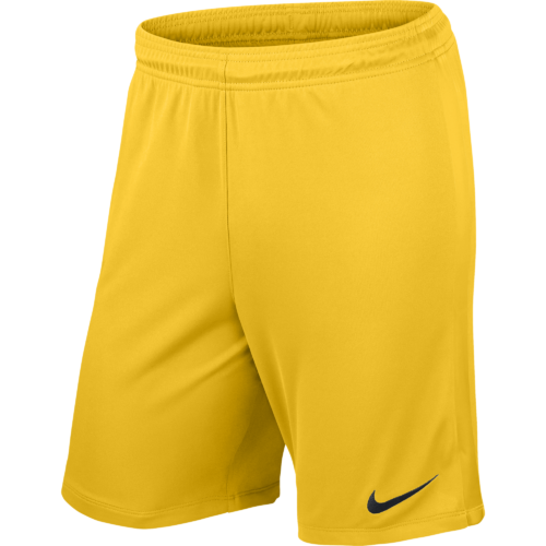 Short jaune League Knit