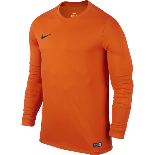Maillot manches longues enfant orange Dry