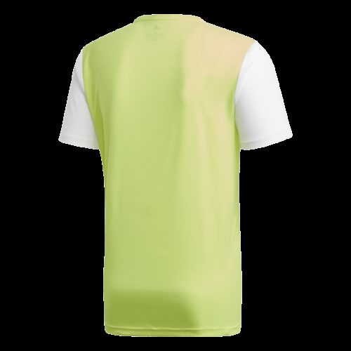 Maillot Blanc/ Jaune Fluo Estro19