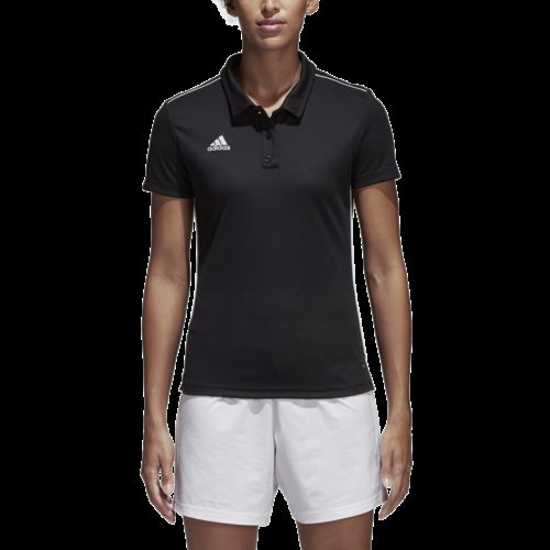 Polo Femme Noir Core 18