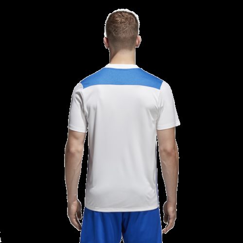 Maillot Blanc/bleu Royal Regista 18