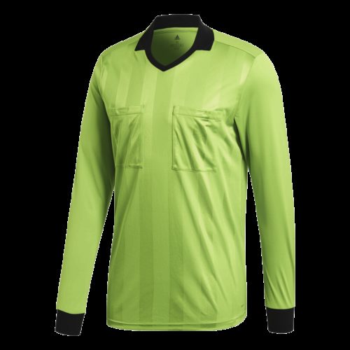 Maillot Manche Longue Vert Fluo Ref18