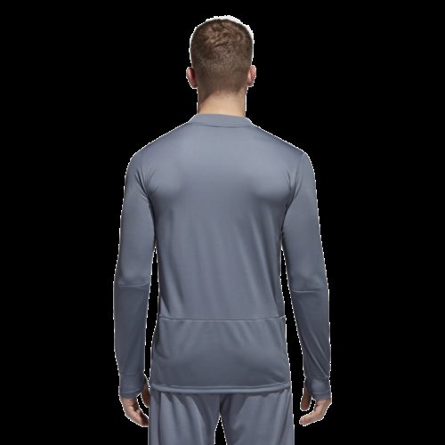 Sweat Col V Gris Con18