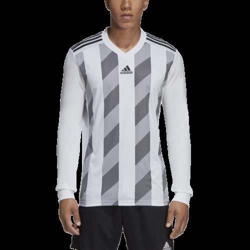 Maillot Manche Longue Blanc/gris Striped19