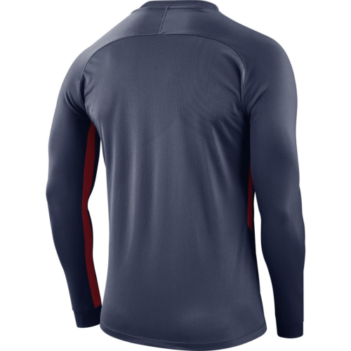 Maillot manches longues navy/rouge Tiempo Premier