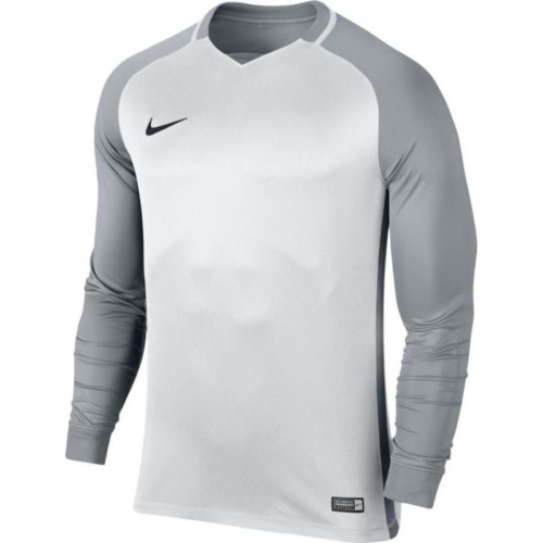 Maillot enfant manches longues Trophy III blanc
