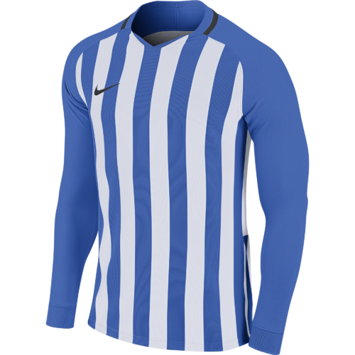 Maillot manches longues bleu/blanc Striped Division