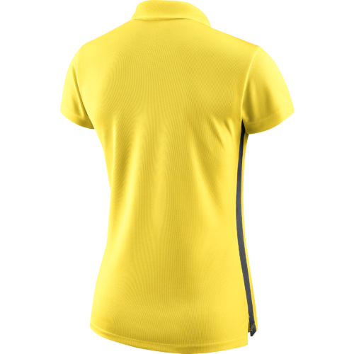 Polo jaune femme Academy 18