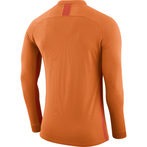 Maillot arbitre manches longues orange Dry