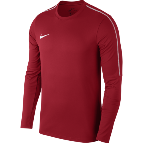 Maillot d'entrainement manches longues rouge Park 18