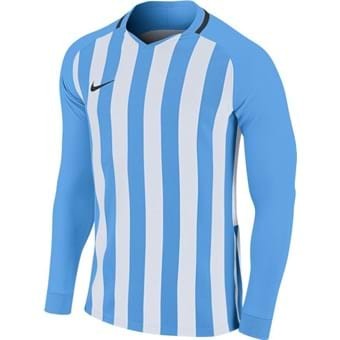 Maillot manches longues enfant ciel/blanc Striped Division III