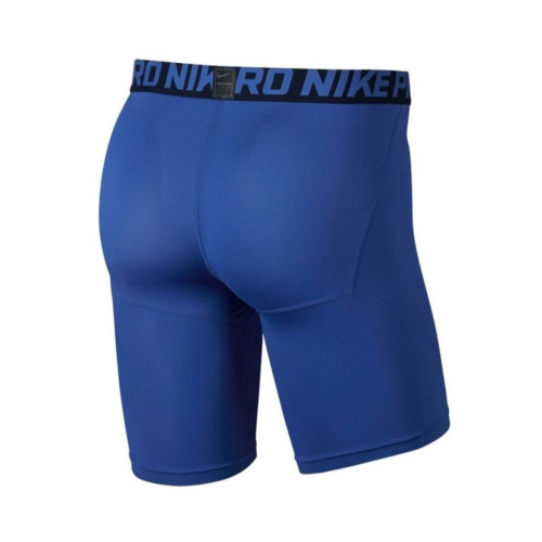 Short de compression bleu Nike pro