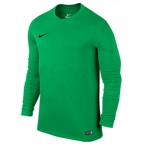 Maillot manches longues enfant vert Dry