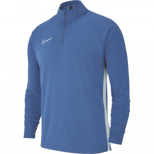 Sweat 1/4 zip jaune bleu Academy 19