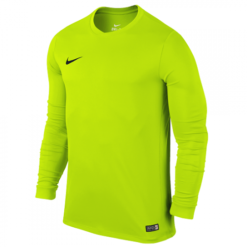 Maillot manches longues vert fluo Dry FFF