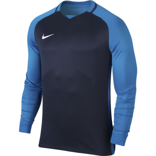 Maillot Trophy III manches longues bleu