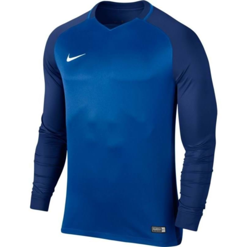 Maillot enfant manches longues Trophy III bleu royal