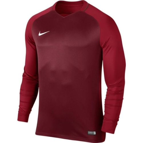 Maillot enfant manches longues Trophy III bordeau