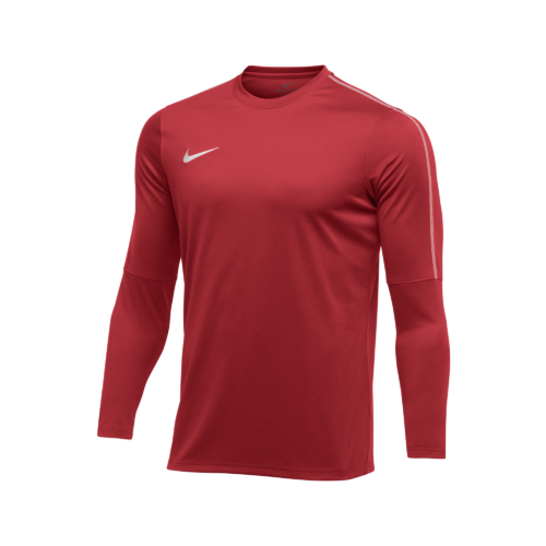 Maillot d'entrainement manches longues rouge Park 18