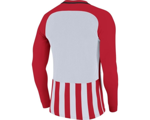 Maillot manches longues enfant rouge/blanc Striped Division III