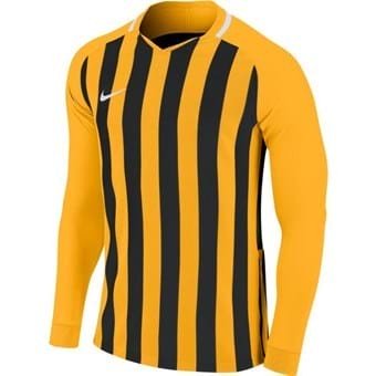 Maillot manches longues enfant jaune/noir Striped Division III