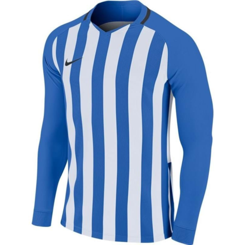 Maillot manches longues enfant bleu/blanc Striped Division III
