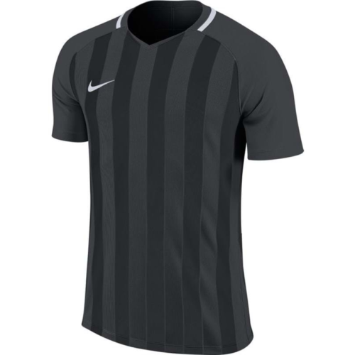 Maillot enfant noir/gris Striped Division III