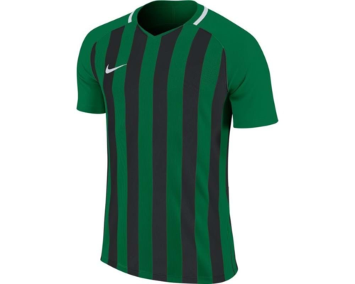 Maillot enfant noir/vert Striped Division III