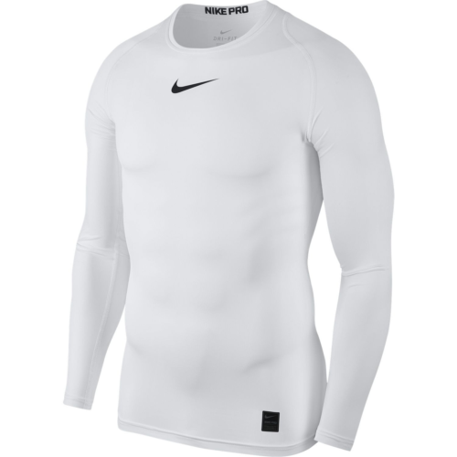 Haut de compression blanc Nike pro