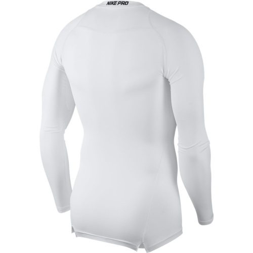 Top de compression blanc Nike pro
