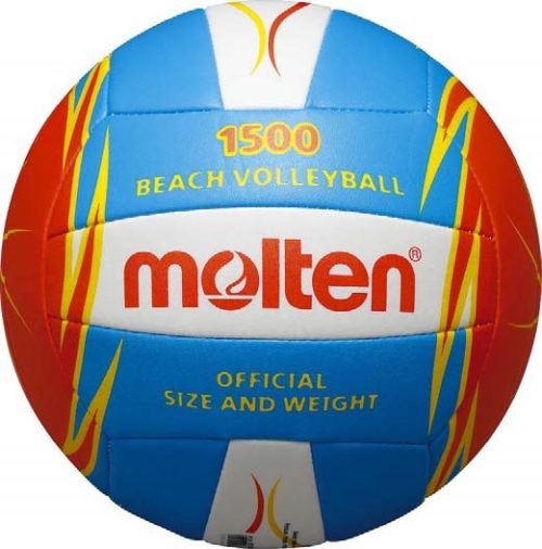 Ballon Beach-volley V5b1500-wnblanc/bleu/rouge
