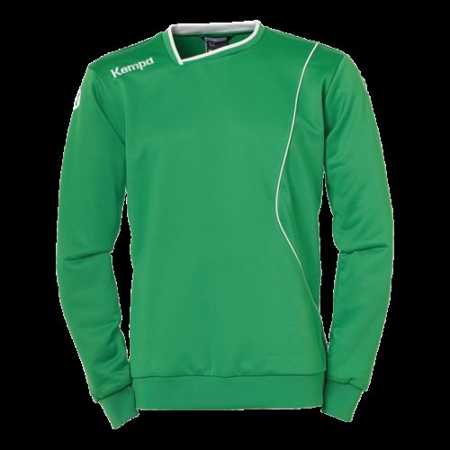 Maillot Manche Longue Curve vert/blanc