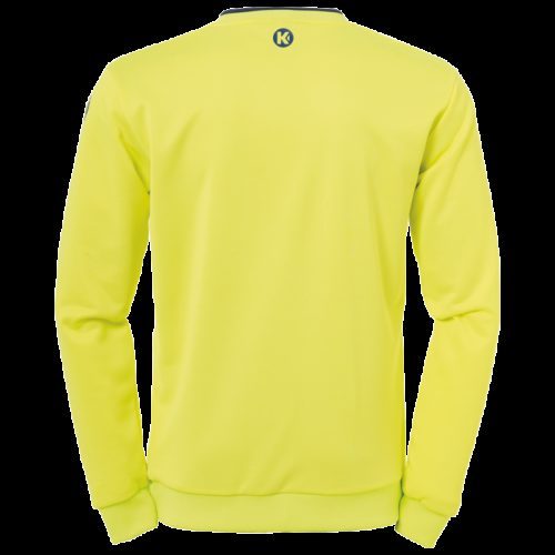 Maillot Manche Longue Curve jaune fluo/bleu profond