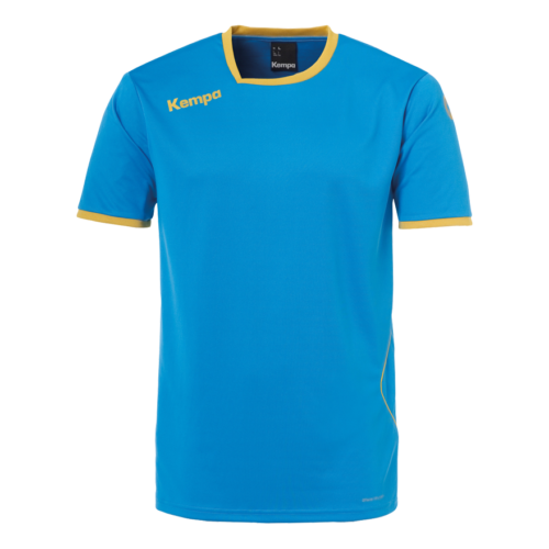 Maillot Curve bleu Kempa/or