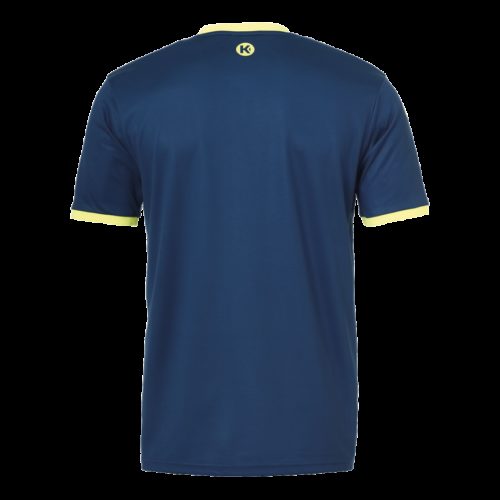 Maillot Curve bleu profond/jaune fluo