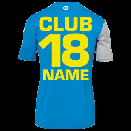 Maillot Core 2.0 bleu kempa/gris foncé