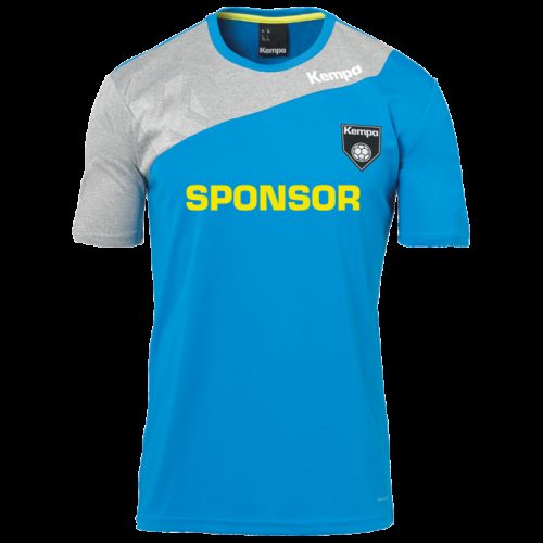 Maillot Core 2.0 bleu kempa/gris foncé
