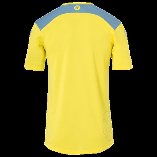 Maillot Emotion 2.0 jaune citron/bleu colombe