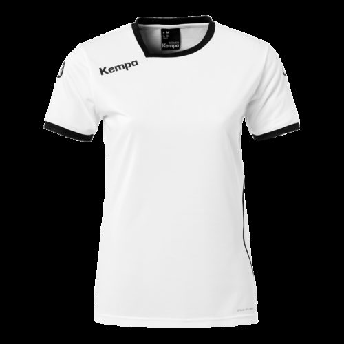 Curve Shirt Women blanc/noir