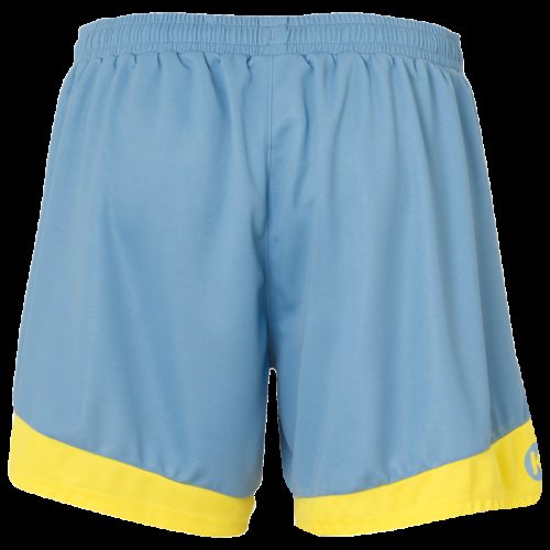 Short Femme Emotion 2.0 bleu colombe/jaune citron