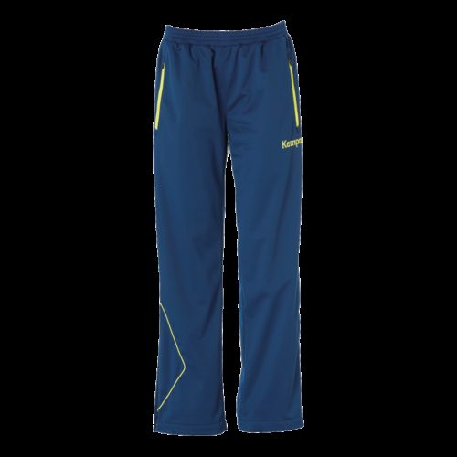 Pantalon Femme Curve bleu profond/jaune fluo