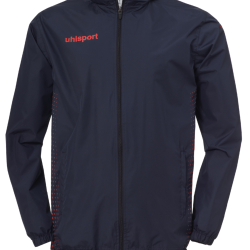 SCORE VESTE DE PLUIE marine/rouge fluo
