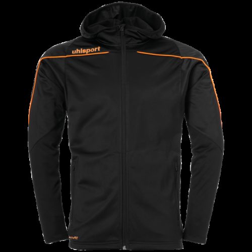 STREAM 22 VESTE DE SURVETEMENT noir/orange fluo