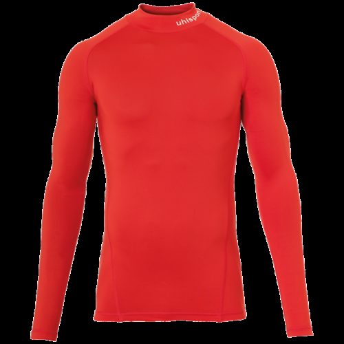 PRO BASELAYER TURTLE NECK manches longues rouge
