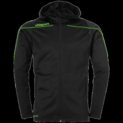 STREAM 22 VESTE DE SURVETEMENT noir/vert fluo