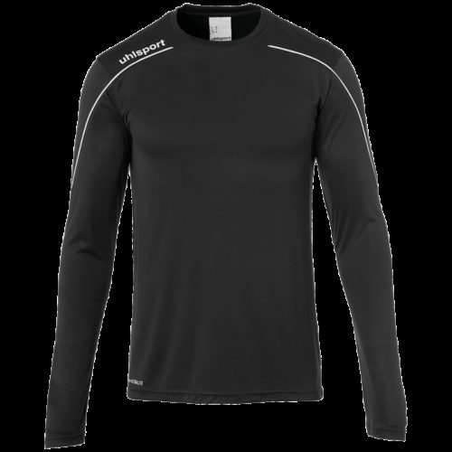 MAILLOT manches longues noir/blanc