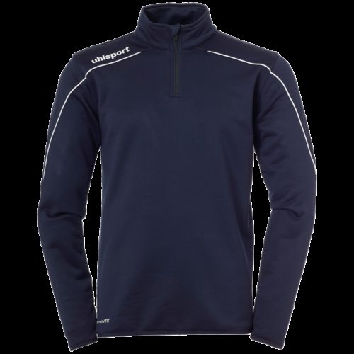STREAM 22 ¼ zip marine/blanc