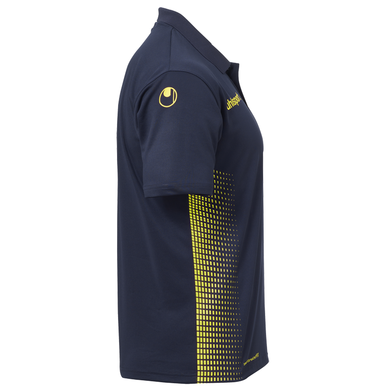 SCORE POLO marine/jaune fluo SCORE POLO marine/jaune fluo