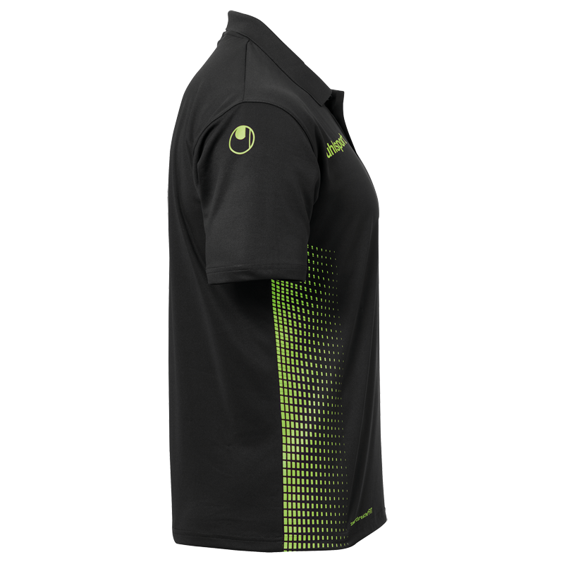 SCORE POLO noir/vert fluo SCORE POLO noir/vert fluo
